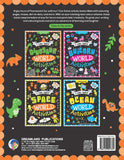 Dinosaur World Activities - I Can Solve Activity Book for Kids Age 4- 8 Years