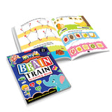 Brain Train Activity Book for Kids Age 5+