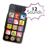 In the Farm - Sound Board Book with Mobile Sound Gadget (12 different animal sounds)