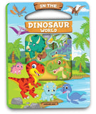Die Cut Window Board Book - In the Dinosaurs World for Kids
