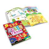 Brain Train Activity Book for Kids Age 4+