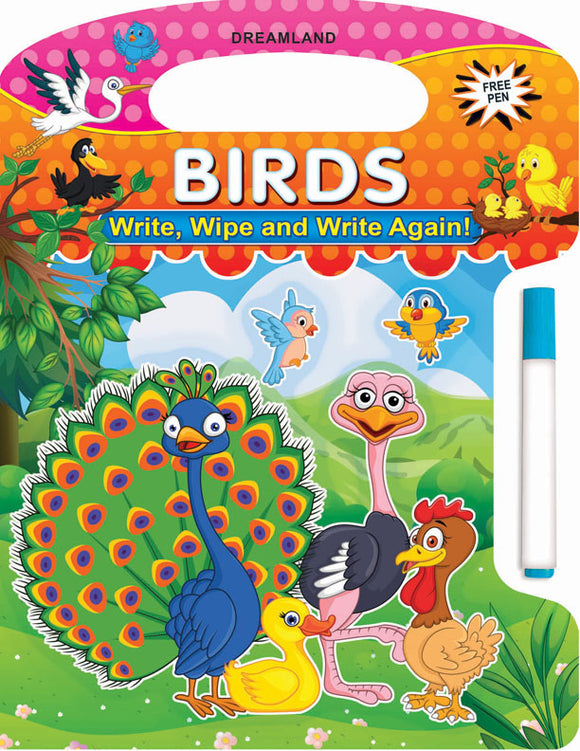 Birds - Write, Wipe and Write Again!