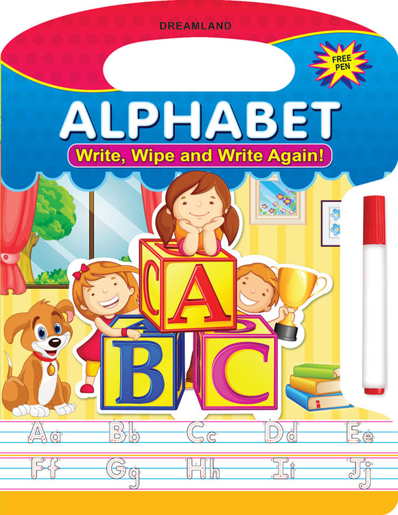 Alphabets - Write, Wipe and Write Again!