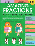 Amazing Fractions Activity Book For Children - 80+ Activities