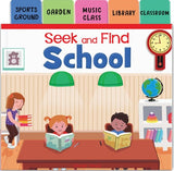 Seek And Find - School : Early Learning Board Books With Tabs