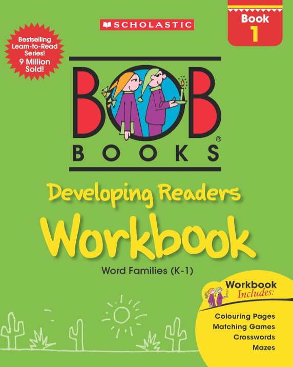 BOB Books : Developing Readers Workbook - Word Families (Book 1)
