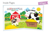 Touch and Feel Board Book: Farm Animals