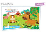Touch and Feel Board Book: Farm Animals