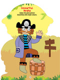 Step into the Pirates World - Activity and Colouring Fun Book for Age 4+