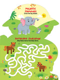 Step into the Animal Kingdom - Activity and Colouring Fun Book for Age 4+