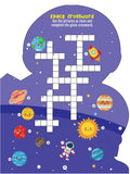 Step into the Space World - Activity and Colouring Fun Book for Age 4+