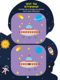 Step into the Space World - Activity and Colouring Fun Book for Age 4+