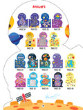 Step into the Space World - Activity and Colouring Fun Book for Age 4+