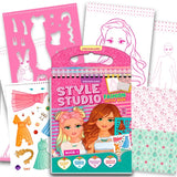 Style Studio Fashion Sketch Activity Book 1