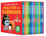 My First Library of Hindu Gods and Goddesses (boxed set of 12 books)