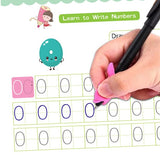 Wonder Magic - Pack of 4 Books Interactive Learning Set: Maths, Drawing, Numbers & Alphabet | Ages 3-6 | 6+ Hours of Skill-Building Fun