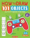 How to Draw: 101 Objects | Step-by-Step Drawing Activity Book for Kids