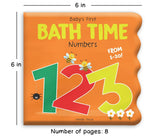 Baby's First Bath Time: 1,2,3 Bath Book (Soft Book)
