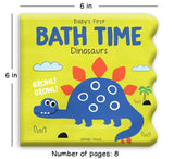 Baby's First Bath Time: Dinosaurs (Soft Book)