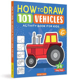 How to Draw: 101 Vehicles | Step-by-Step Drawing Activity Book for Kids