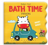 Baby's First Bath Time: Vehicles (Soft Book)