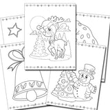 Christmas Colouring Book for Kids Ages 4-8 Years