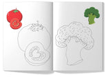 Little Artist Series Vegetables: Copy Colour Books
