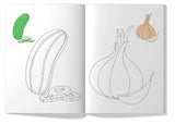 Little Artist Series Vegetables: Copy Colour Books