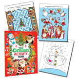 Christmas Activity Book for Kids - Fun Puzzles, Coloring, Mazes & More | Ages 4–8