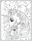 My Ultimate Unicorn Colouring Fun Book (With Free Crayons)