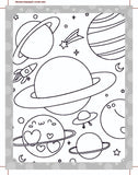 My Ultimate Space Colouring Fun Book (With Free Crayons)
