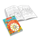 My Ultimate Vehicles Colouring Fun Book(With Free Crayons)