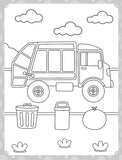 My Ultimate Vehicles Colouring Fun Book(With Free Crayons)