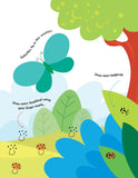 Fingerprint Art Activity Book for Children - Garden with Thumbprint Gadget