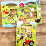 Die Cut Window Board Book - At the Farm
