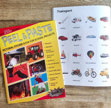 Peel and Paste Pictorial Sticker Book For School Projects (Book 3)