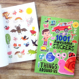 1001 Awesome Stickers - Things around us