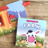 Look Who's Hiding - Farm : Pull The Tab Novelty Books For Children