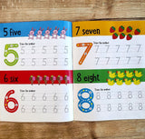 Reusable Wipe And Clean Book 1-10 Numbers : Write And Practice Numbers (1-10)