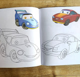 Little Artist Series Cars: Copy Colour Books