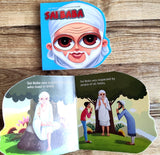 My First Shaped Board Book: Illustrated Sai Baba Hindu Mythology Picture Book for Kids Age 2+