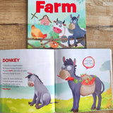 Farm - Illustrated Book On Farm Animals (Let's Talk Series)