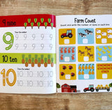 Reusable Wipe And Clean Book 1-10 Numbers : Write And Practice Numbers (1-10)