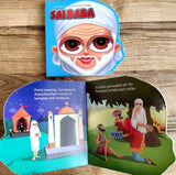 My First Shaped Board Book: Illustrated Sai Baba Hindu Mythology Picture Book for Kids Age 2+
