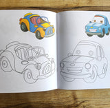 Little Artist Series Cars: Copy Colour Books