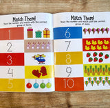 Reusable Wipe And Clean Book 1-10 Numbers : Write And Practice Numbers (1-10)