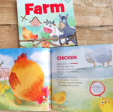 Farm - Illustrated Book On Farm Animals (Let's Talk Series)