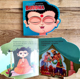 My First Shaped Board Book: Illustrated Buddha Hindu Mythology Picture Book for Kids Age 2+