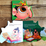My First Shaped Board Book: Illustrated Lord Ganesha Hindu Mythology Picture Book for Kids Age 2+