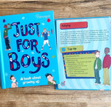 Just For Boys (A book about growing up)